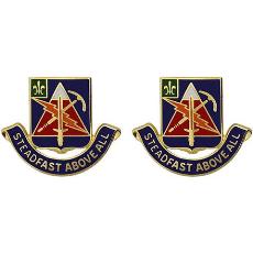 Special Troops Battalion, 4th Brigade, 10th Mountain Division Unit Crest (Steadfast Above All)